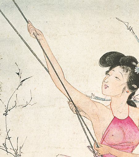 武城-胡也佛的仕女画和最知名的金瓶梅秘戏图